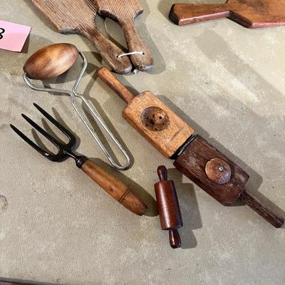 Primitive kitchen/ butter utensils