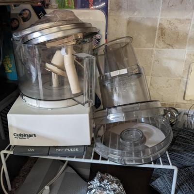Cuisinart Food Processor with Multiple Attachments