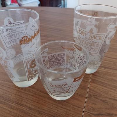 3 St. Raphael glasses