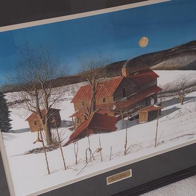 "Ray's Moon" by Bob Timberlake, Signed Lithograph (L-DW)