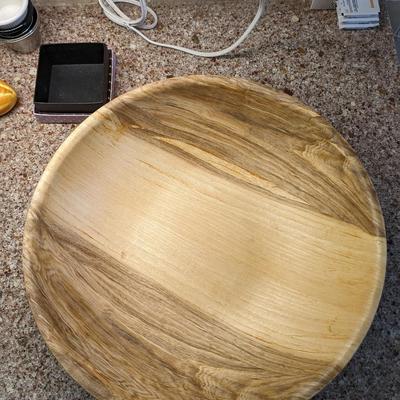 Vintage Original Large Weavewood Serving / Display Bowl