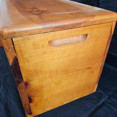 Pair of Handcrafted Pine Boxes (G-DW)