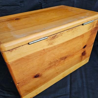 Pair of Handcrafted Pine Boxes (G-DW)