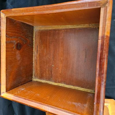 Pair of Handcrafted Pine Boxes (G-DW)