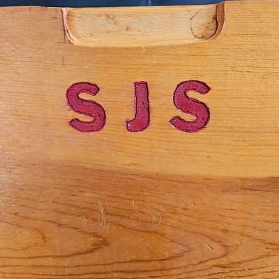 Pair of Handcrafted Pine Boxes (G-DW)