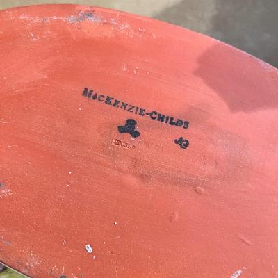 MacKenzie-Childs Terra cotta dish