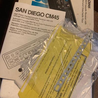 Blaupunkt San Diego CM25 Removable Car Stereo