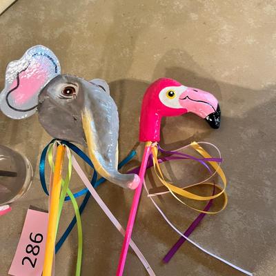 Paper Mache party favors