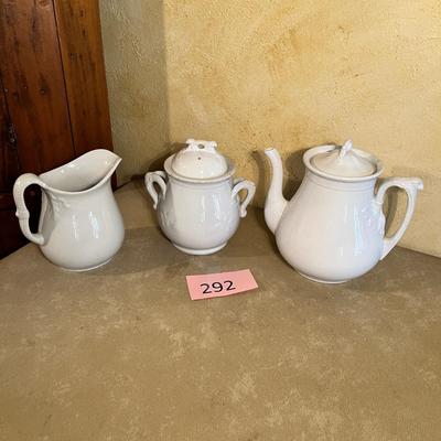 English Ironstone Tea Set