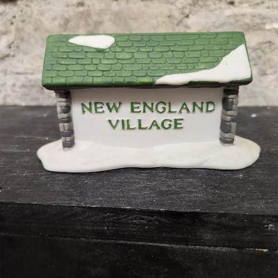 New England Village Sign