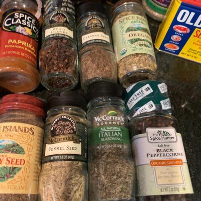 HUGE Spice Lot - Some Full, 1/2, Some Less