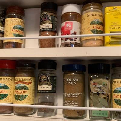 HUGE Spice Lot - Some Full, 1/2, Some Less