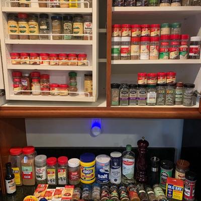 HUGE Spice Lot - Some Full, 1/2, Some Less