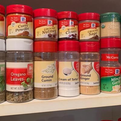 HUGE Spice Lot - Some Full, 1/2, Some Less