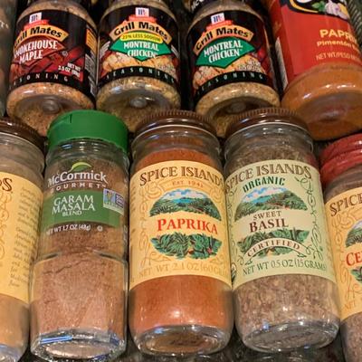 HUGE Spice Lot - Some Full, 1/2, Some Less