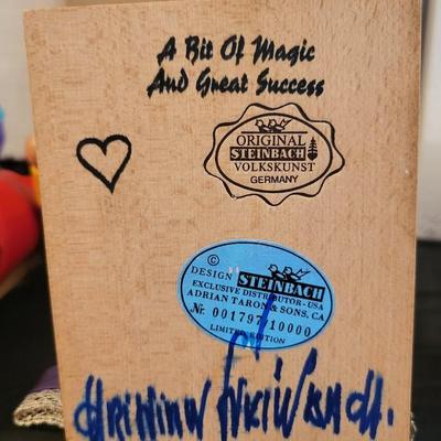 Lot 16 - SIGNED GERMAN STEINBACH NUTCRACKERS & 1 EXTREMELY RARE