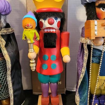 Lot 16 - SIGNED GERMAN STEINBACH NUTCRACKERS & 1 EXTREMELY RARE