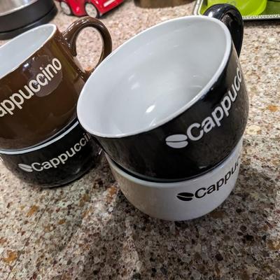 Set of 4 Cappuccino Mugs