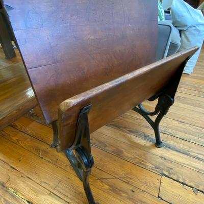 Antique School Desk