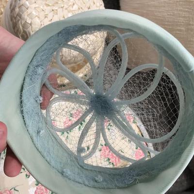 Vintage Hat Lot (Hatbox Included)