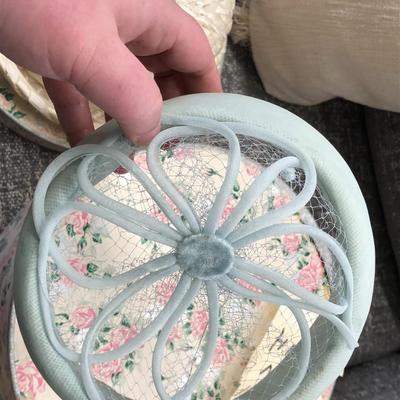 Vintage Hat Lot (Hatbox Included)