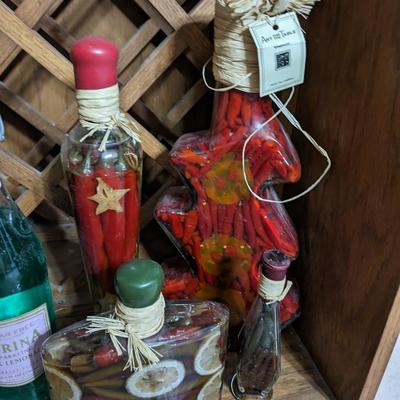 Oil Infused Decorative Bottles