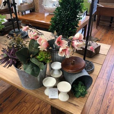 Faux Greenery Decor Lot Two