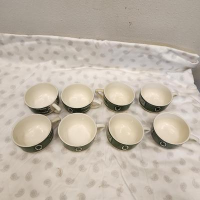 Set of 8 cups - Colonial