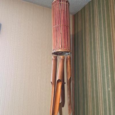 Large bamboo wind chime
