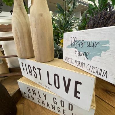 Farmhouse Display Decor Lot