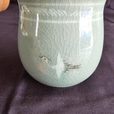 Local Mangum Pottery, Celadon Crane Vases, & More (G-JS)