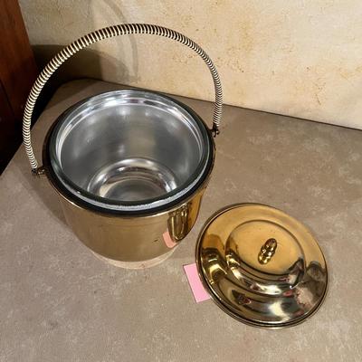 Chase/ Farber Vintage Brass Ice Bucket