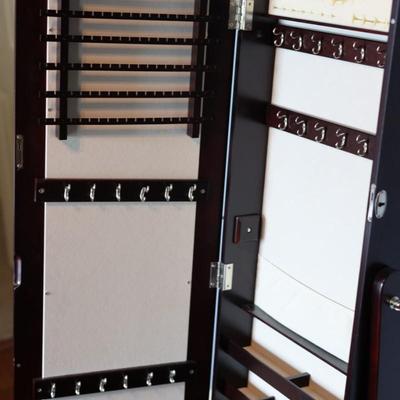 Jewelry Cabinet Full Length Mirror