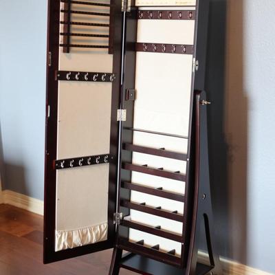 Jewelry Cabinet Full Length Mirror