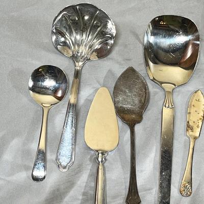 Silver plate flatware
