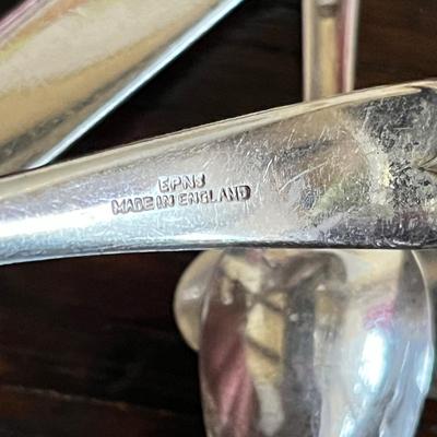 Silver plate flatware