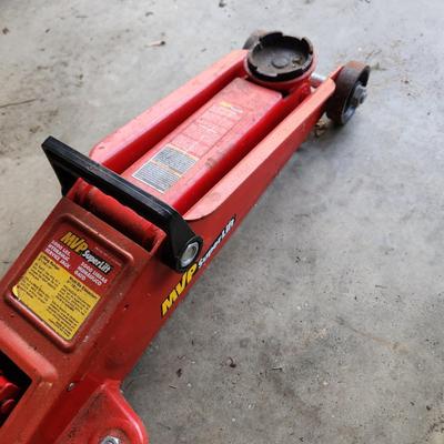 MVP Superlift 5,000 Lbs. 5" -16.5" Floor Jack Car lift Working
