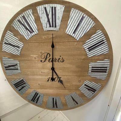 Paris Battery Operated Clock