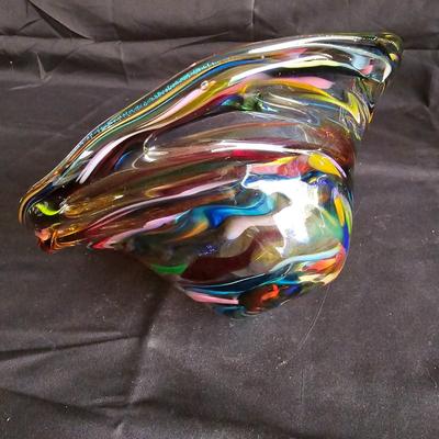 David Goldhagen Signed Glass Art (G-JS)