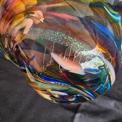 David Goldhagen Signed Glass Art (G-JS)