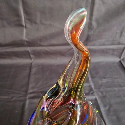 David Goldhagen Signed Glass Art (G-JS)