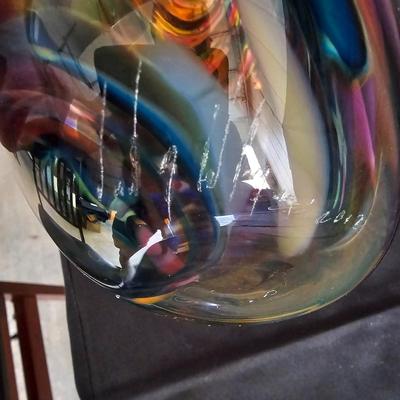 David Goldhagen Signed Glass Art (G-JS)