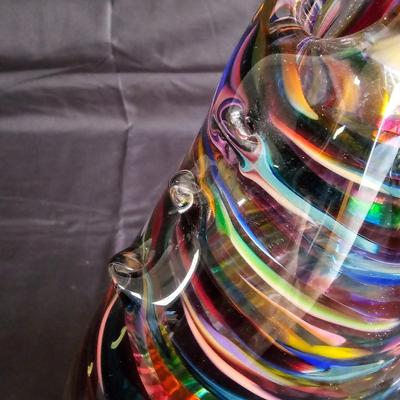 David Goldhagen Signed Glass Art (G-JS)