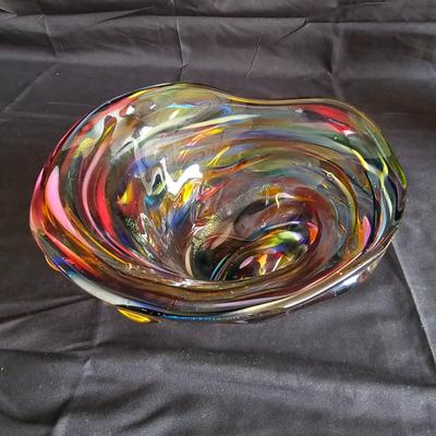 David Goldhagen Signed Glass Art (G-JS)