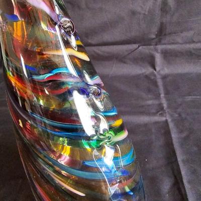 David Goldhagen Signed Glass Art (G-JS)