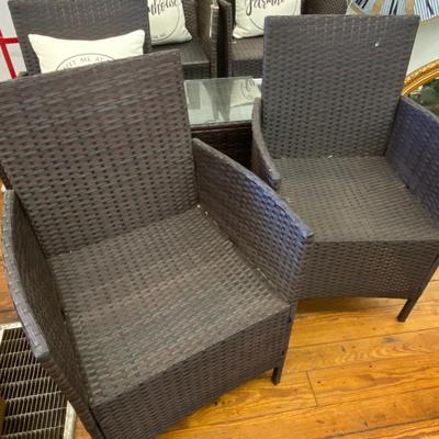 7 Piece Farmhouse Patio Set with Sign