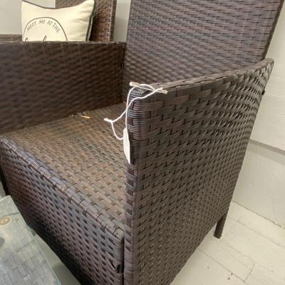 7 Piece Farmhouse Patio Set with Sign
