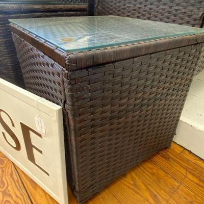 7 Piece Farmhouse Patio Set with Sign