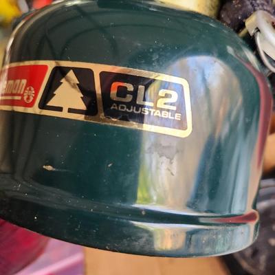 2 Vintage Coleman Powerhouse 85 CL2 83 Lanterns with Case