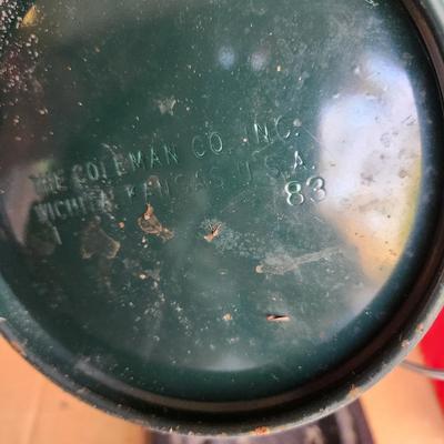 2 Vintage Coleman Powerhouse 85 CL2 83 Lanterns with Case